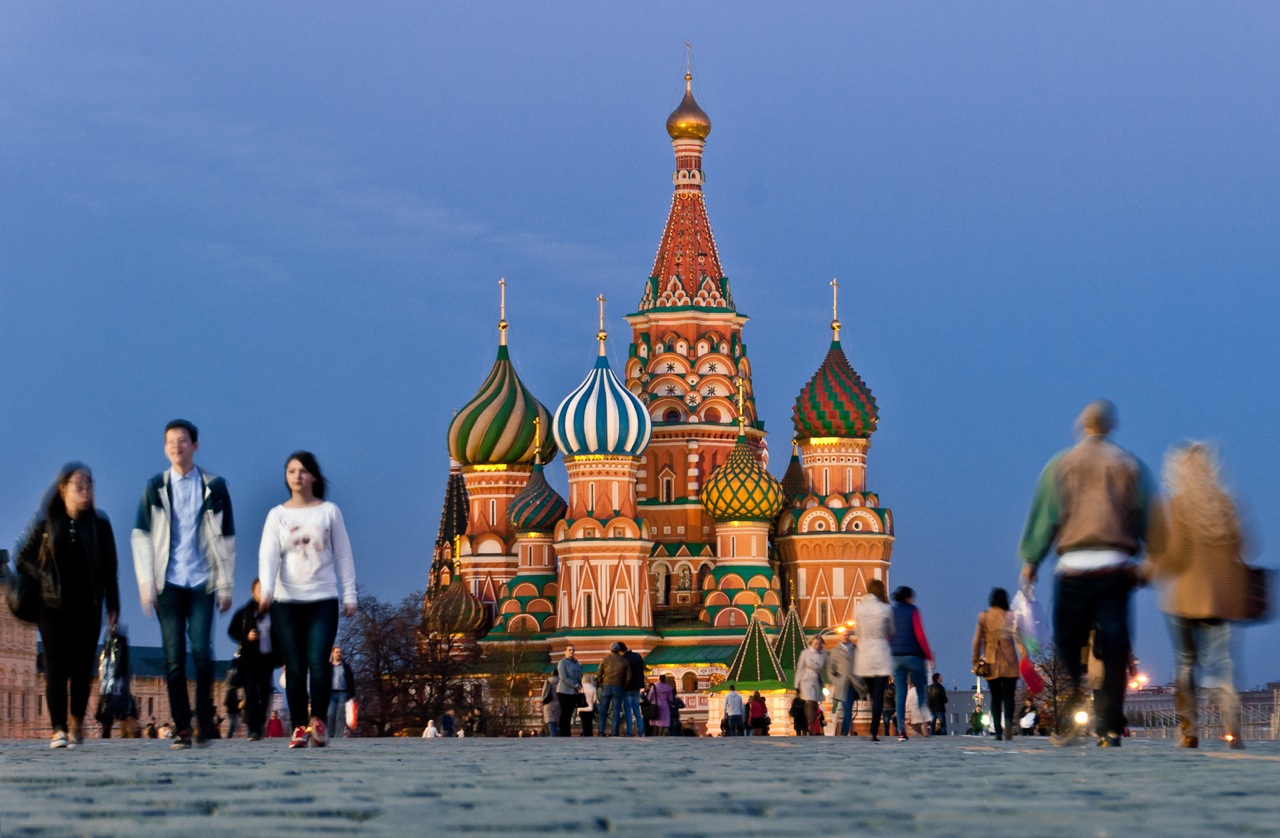 Saint Basil's Cathedral. Red Square in Moscow, Russia by Steffan Jensen on Flickr, cc-by-sa-2.0